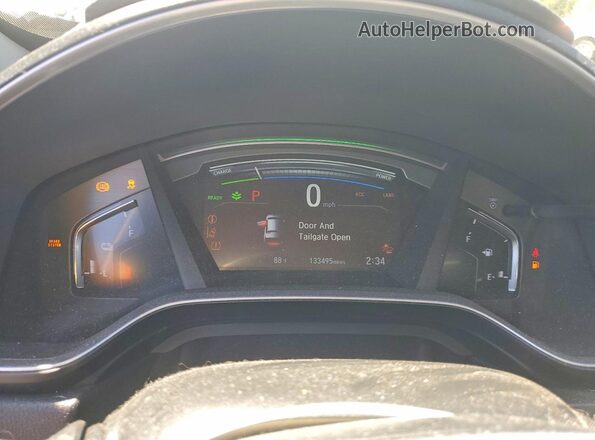 7FART6H98ME016463 2021 HONDA CR-V White Vista del cuadro de instrumentos