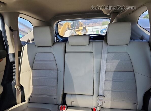 7FART6H99LE004336 2020 HONDA CR-V White უკანა სავარძლების ხედი