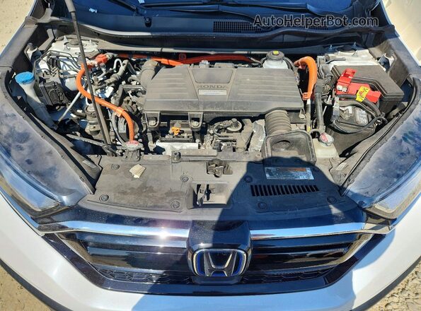 7FART6H99LE004336 2020 HONDA CR-V White ძრავის განყოფილების ხედი