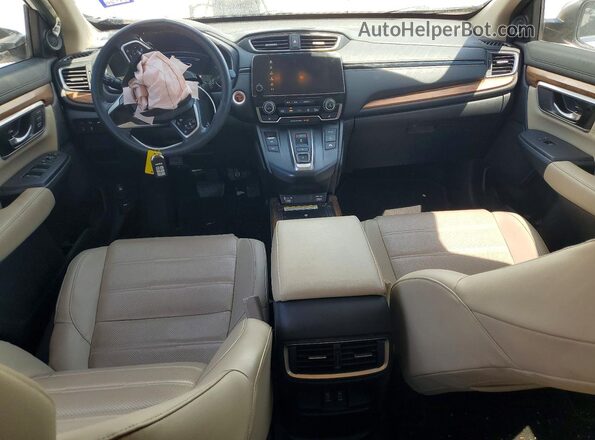 7FART6H9XLE013014 2020 HONDA CR-V White Dashboard view
