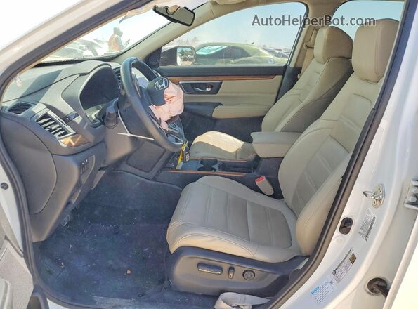 7FART6H9XLE013014 2020 HONDA CR-V White Front interior view