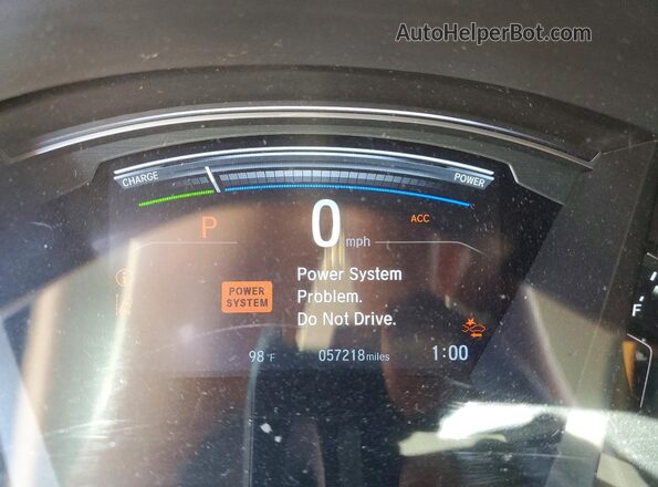 7FART6H9XLE013014 2020 HONDA CR-V White Instrument cluster view