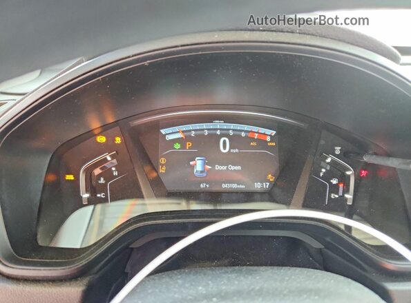 7FARW1H21ME004376 2021 HONDA CR-V Burgundy Vista del cuadro de instrumentos