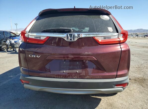 7FARW1H50JE010563 2018 HONDA CR-V Темно-бордовый Вид сзади