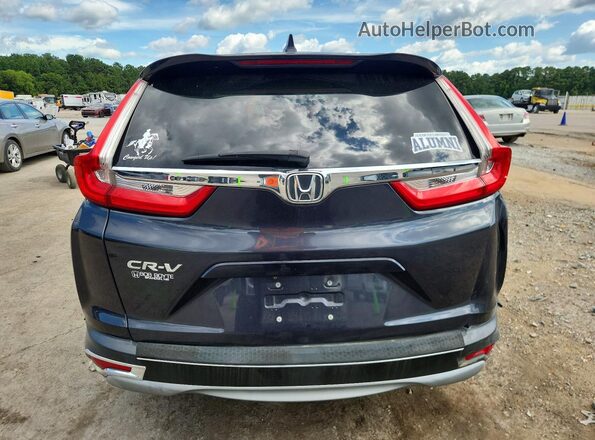 7FARW1H50JE056149 2018 HONDA CR-V Black Вид ззаду