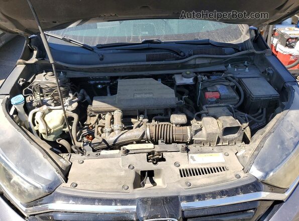 7FARW1H50LE004829 2020 HONDA CR-V Gray Vista del compartimento del motor