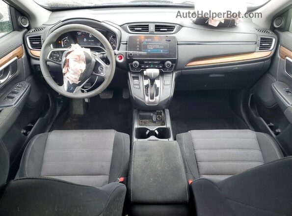 7FARW1H51JE033558 2018 HONDA CR-V Black Вид панелі приладів