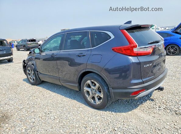 7FARW1H51JE040235 2018 HONDA CR-V Серый Задняя левая четверть