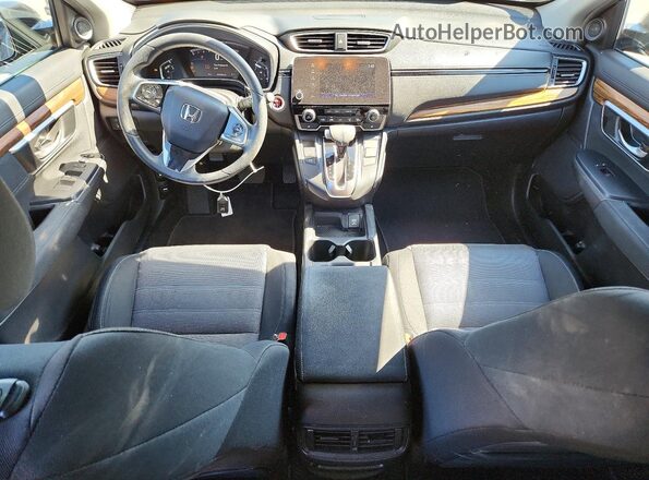 7FARW1H52KE025129 2019 HONDA CR-V Black Dashboard view