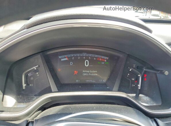 7FARW1H52LE024192 2020 HONDA CR-V Gray Սարքավորումների վահանակի տեսք