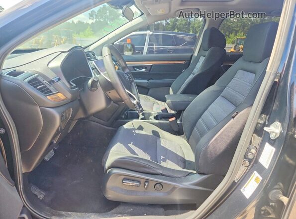 7FARW1H52LE029568 2020 HONDA CR-V Black Widok wnętrza z przodu