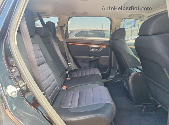 7FARW1H52LE029568 2020 HONDA CR-V Black Widok wnętrza z tyłu