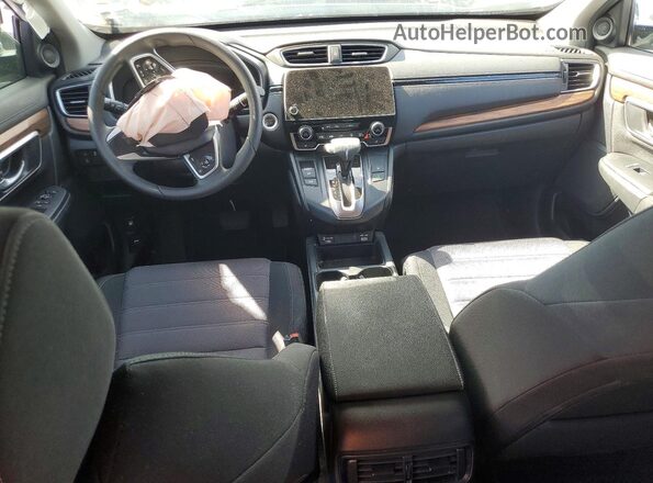 7FARW1H52NE023997 2022 HONDA CR-V Белый Вид панели приборов