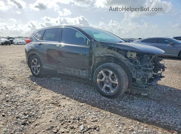 7FARW1H53JE010735 2018 HONDA CR-V Black Delantero derecho