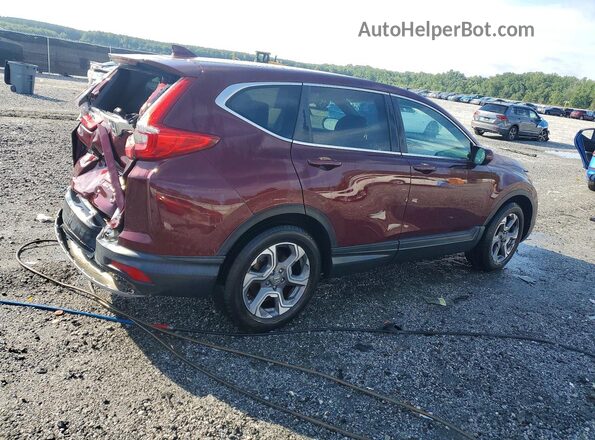 7FARW1H53KE009165 2019 HONDA CR-V Burgundy Задня права чверть
