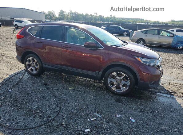 7FARW1H53KE009165 2019 HONDA CR-V Burgundy Передня права чверть