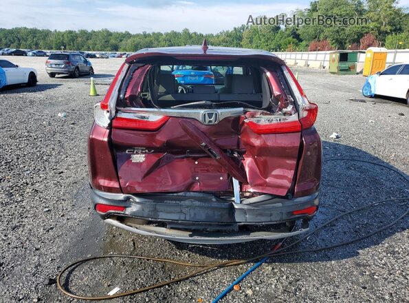 7FARW1H53KE009165 2019 HONDA CR-V Burgundy Вид ззаду