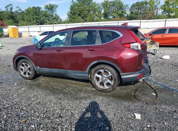 7FARW1H53KE009165 2019 HONDA CR-V Burgundy Задня ліва чверть