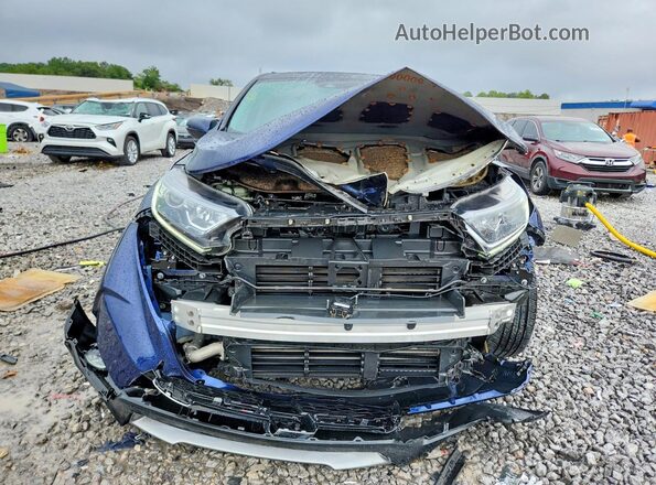 7FARW1H54HE024797 2017 HONDA CR-V Blue Front view