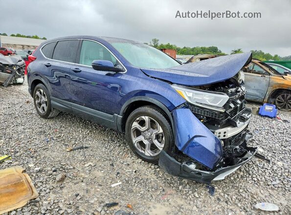 7FARW1H54HE024797 2017 HONDA CR-V Blue Front right
