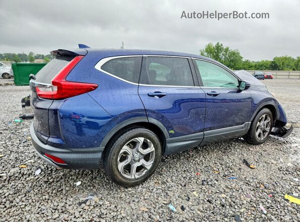 7FARW1H54HE024797 2017 HONDA CR-V Blue Rear right