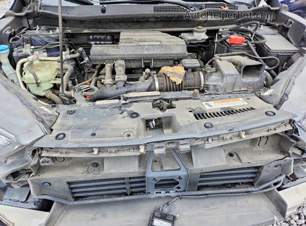 7FARW1H54HE024797 2017 HONDA CR-V Blue Engine compartment view
