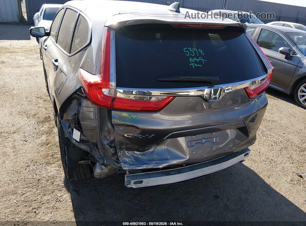 7FARW1H54JE015216 2018 HONDA CR-V Gray Widok z przodu