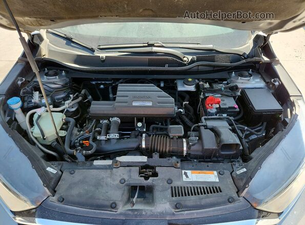 7FARW1H55LE029340 2020 HONDA CR-V Silver Engine compartment view