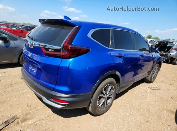 7FARW1H56ME013228 2021 HONDA CR-V Blue უკანა მარჯვენა