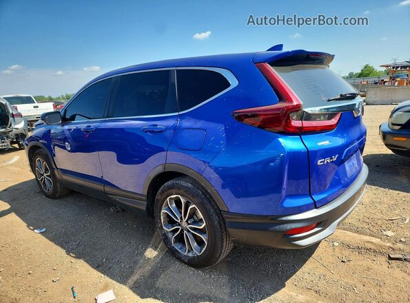 7FARW1H56ME013228 2021 HONDA CR-V Blue უკანა მარცხენა