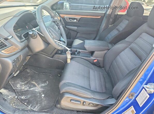 7FARW1H56ME013228 2021 HONDA CR-V Blue წინა სალონის ხედი