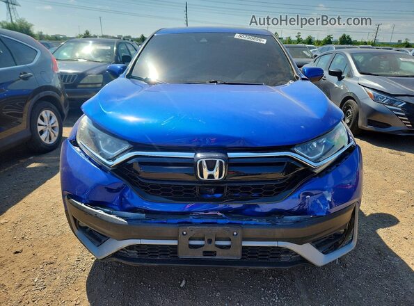 7FARW1H56ME013228 2021 HONDA CR-V Blue წინა ხედი