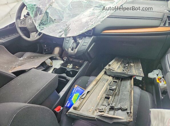 7FARW1H56NE012629 2022 HONDA CR-V White Widok deski rozdzielczej