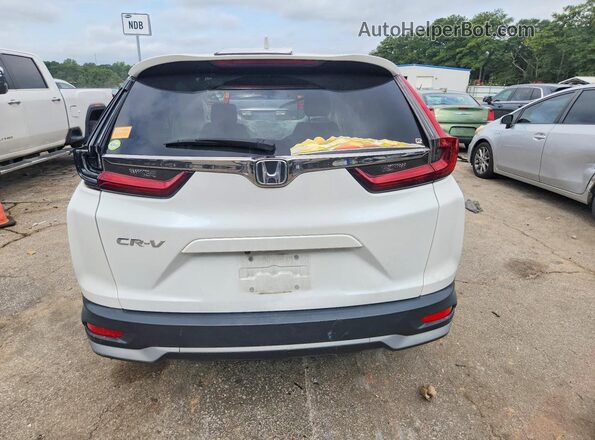 7FARW1H56NE012629 2022 HONDA CR-V White Widok z tyłu