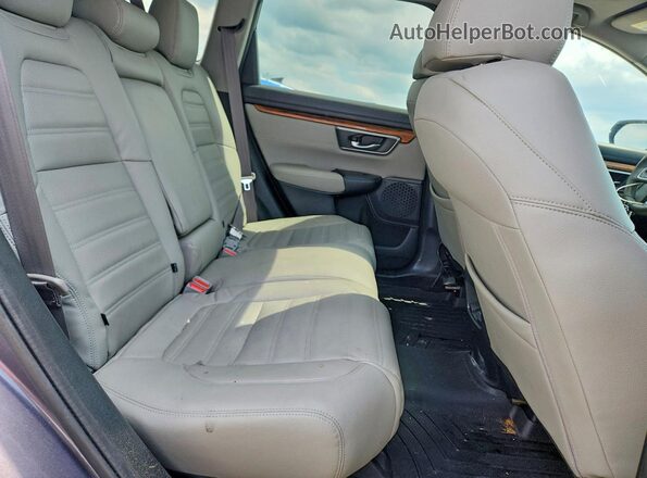 7FARW1H58HE016394 2017 HONDA CR-V Серый Вид задней части салона