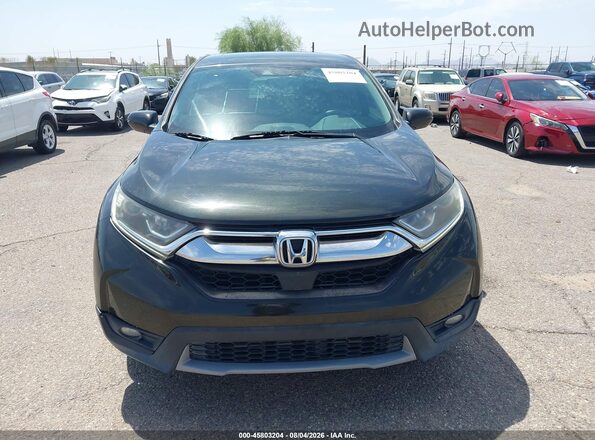 7FARW1H58JE043620 2018 HONDA CR-V Black Vista del cuadro de instrumentos
