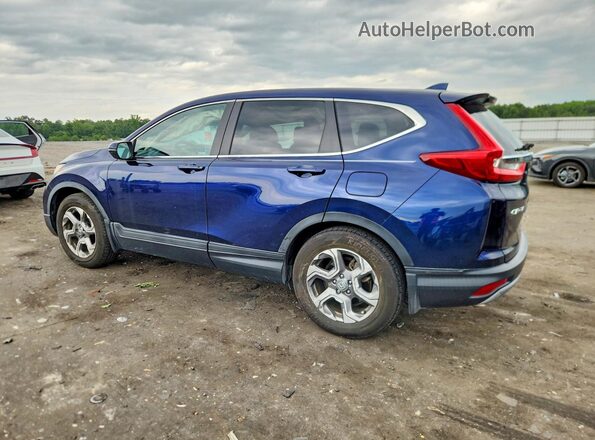 7FARW1H58JE053581 2018 HONDA CR-V Blue უკანა მარცხენა