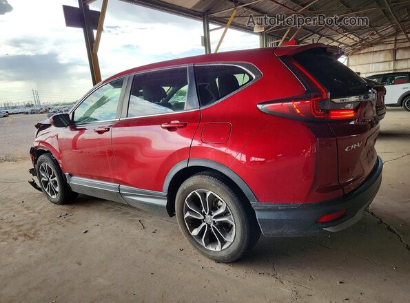 7FARW1H59ME000036 2021 HONDA CR-V Maroon Tył lewy
