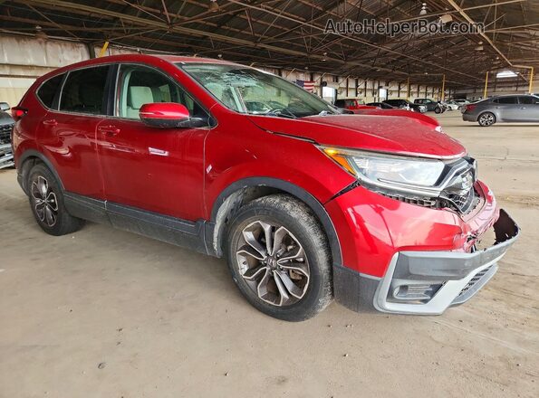 7FARW1H59ME000036 2021 HONDA CR-V Maroon Przód prawy