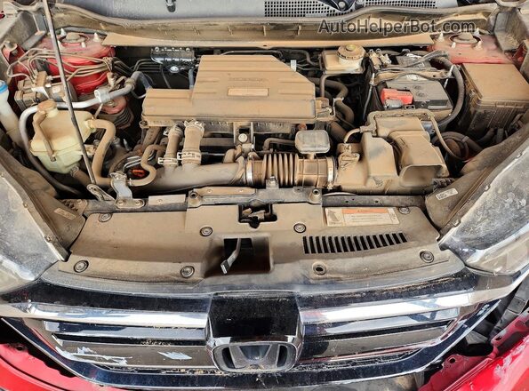 7FARW1H59ME000036 2021 HONDA CR-V Maroon Widok komory silnika