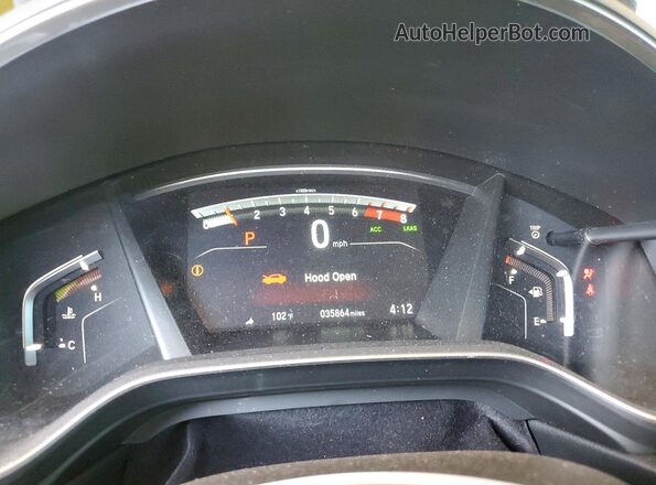 7FARW1H59ME022859 2021 HONDA CR-V Silver Widok zestawu wskaźników