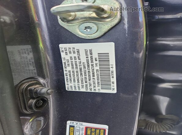 7FARW1H5XHE017336 2017 HONDA CR-V Gray Widok naklejki z numerem VIN