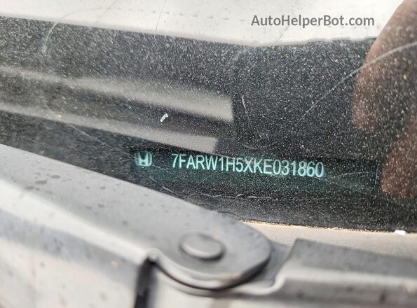 7FARW1H5XKE031860 2019 HONDA CR-V Blue Widok naklejki z numerem VIN
