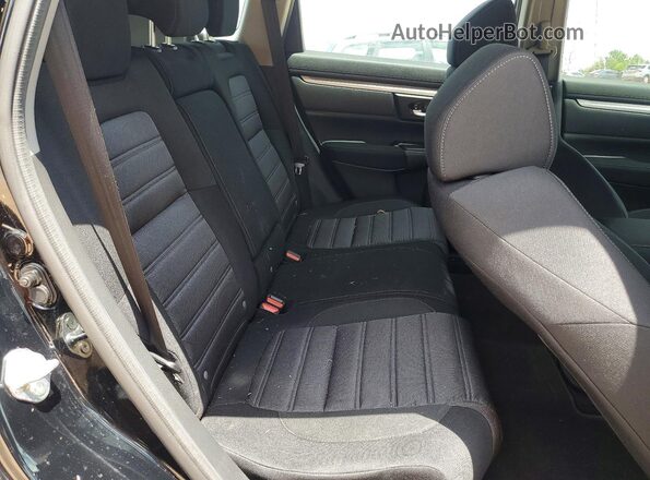7FARW1H72ME022588 2021 HONDA CR-V Black Rear interior view
