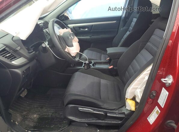 7FARW1H7XNE005488 2022 HONDA CR-V Red Vista interior delantera