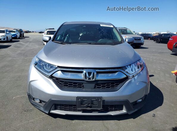 7FARW1H80JE015403 2018 HONDA CR-V Silver Front view
