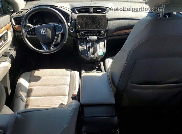 7FARW1H80JE015403 2018 HONDA CR-V Silver Dashboard view