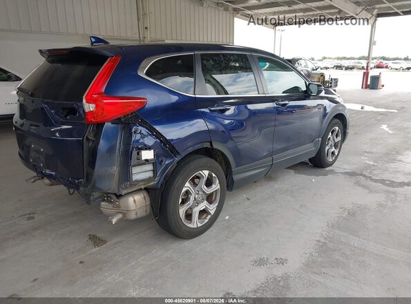 7FARW1H80KE018979 2019 HONDA CR-V Blue Tył prawy