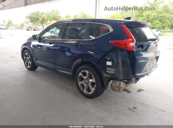 7FARW1H80KE018979 2019 HONDA CR-V Blue Tył lewy