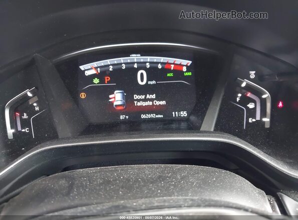 7FARW1H80KE018979 2019 HONDA CR-V Blue Widok tylnych siedzeń